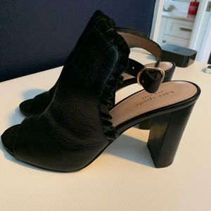 Open toe pumps by Kate Spade